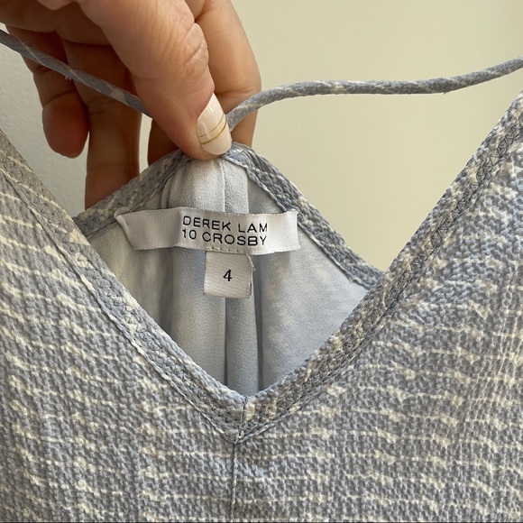 Derek Lam 10 Crosby Split Strap Maxi Dress w/ Pockets - Picture 3 of 9